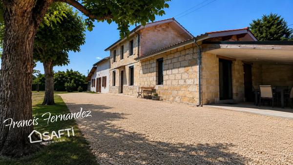 Maison 116 m² au cœur des vignes à Lamarque
