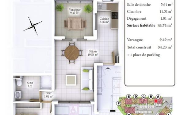 Appartement à vendre