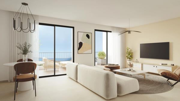 PROPRIANO (20) appartement à vendre 2 pièces de 45,90m2 avec vue mer