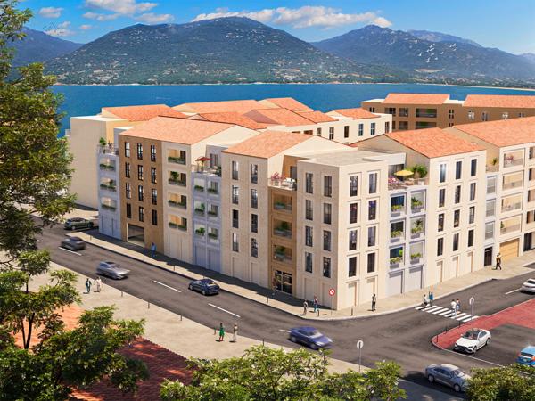 PROPRIANO (20) appartement à vendre 2 pièces de 45,90m2 avec vue mer