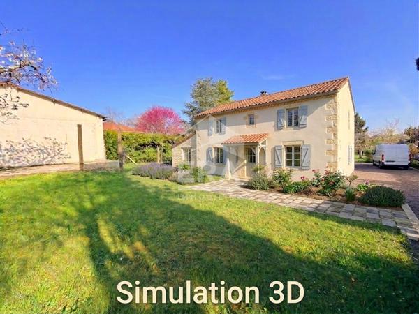 Terrain constructible Puymoyen 623 m2