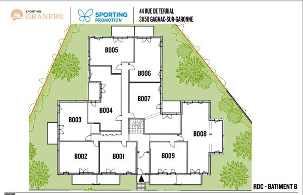 Appartement 3 pièces - 61 m²