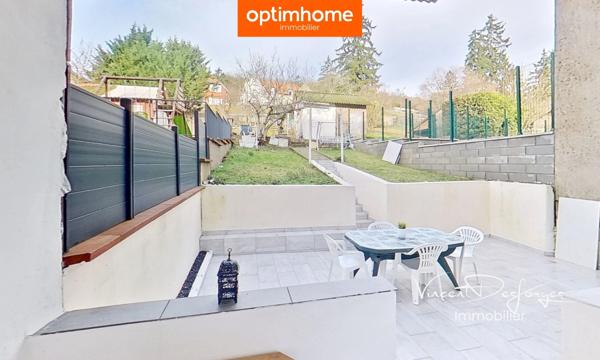 Maison de ville 111 m² – 3 chambres – Jardin clos – Nilvange