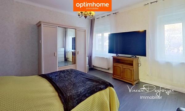 Maison de ville 111 m² – 3 chambres – Jardin clos – Nilvange