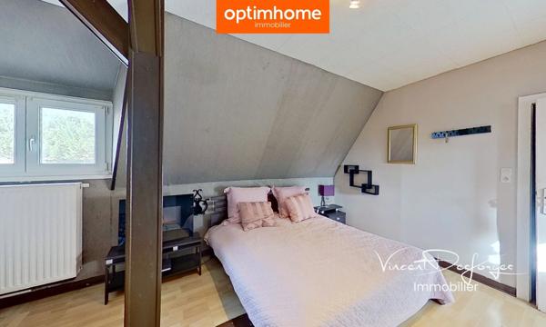 Maison de ville 111 m² – 3 chambres – Jardin clos – Nilvange