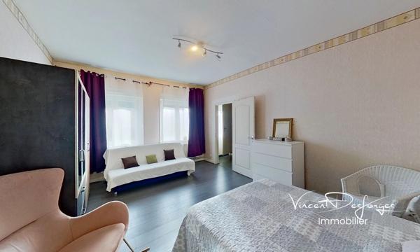 Maison de ville 111 m² – 3 chambres – Jardin clos – Nilvange