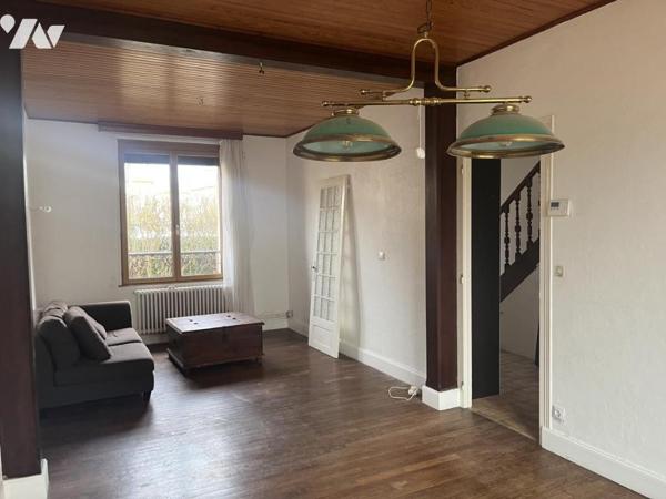 Dans l'éventail,  maison 4 chambres avec jardin 