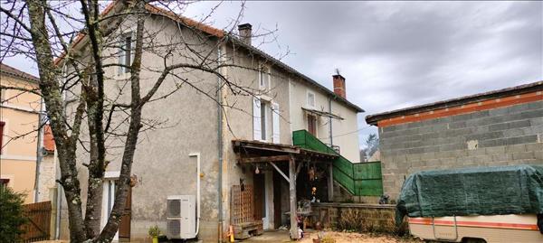 Maison à vendre |  Saint-Pardoux-la-Rivière |  4 pièces | 93 m²