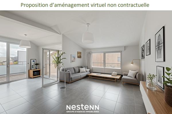 A VENDRE - Tournefeuille - Appartement T3 de 63m² avec grande terrasse et 2 places de parking