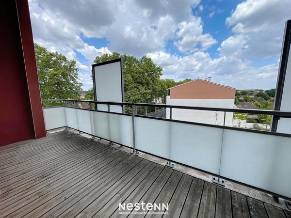 A VENDRE - Tournefeuille - Appartement T3 de 63m² avec grande terrasse et 2 places de parking