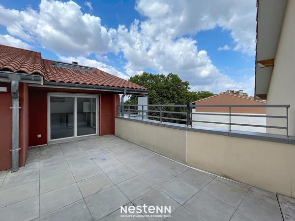 A VENDRE - Tournefeuille - Appartement T3 de 63m² avec grande terrasse et 2 places de parking