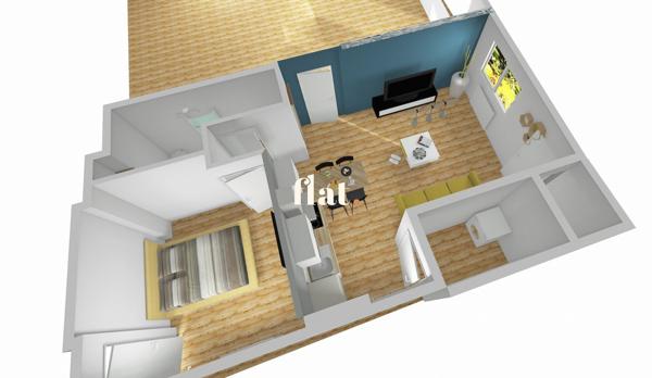 LOT DE 2 APPARTEMENTS TYPE 2 rénovés - Nantes Sud - Bd Joliot curie