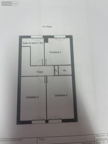 Maison à vendre à Le Mans dans la Sarthe (72000), ref : 13816/1125   
JAURES