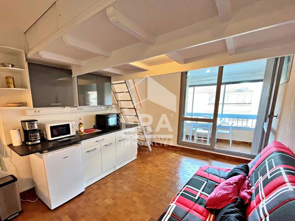 Studio mezzanine à Marseillan plage
