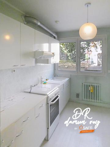 Secteur Fauriel, T4 de 65m², balcon, cave, garage 3V en sus.