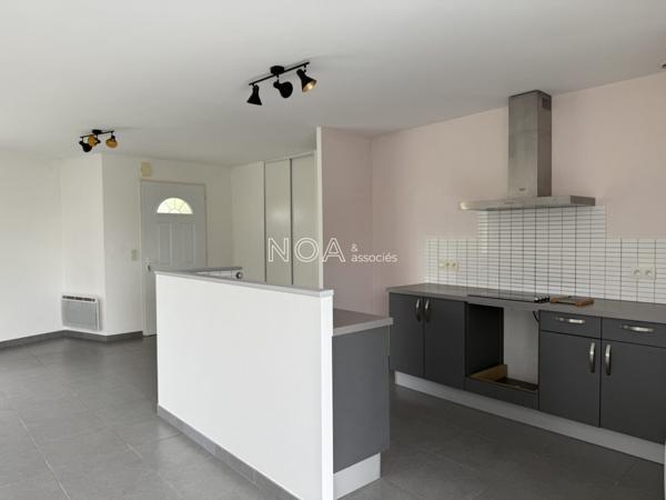 Maison de plain pied sur beau terrain