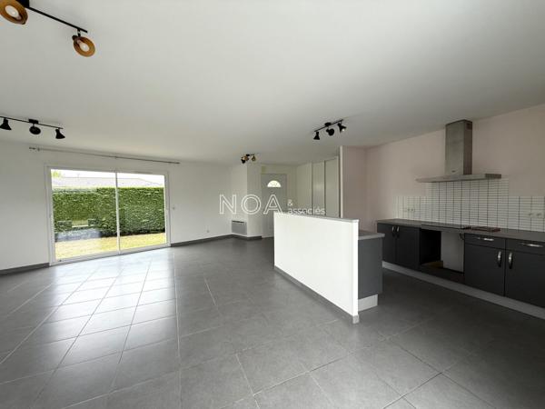 Maison de plain pied sur beau terrain