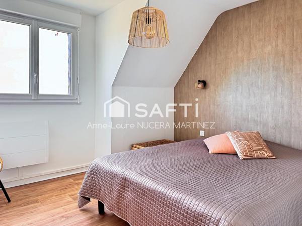 Maison 5 chambres, dressing et sous-sol complet