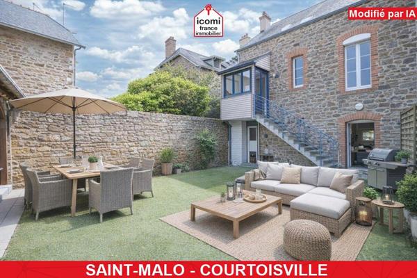 A VENDRE - MAISON - T7 - 5 CHAMBRES - IDEALEMENT SITUE - MAISON DE CARACTERE - BEAU POTENTIEL - DPE D - GARAGE.