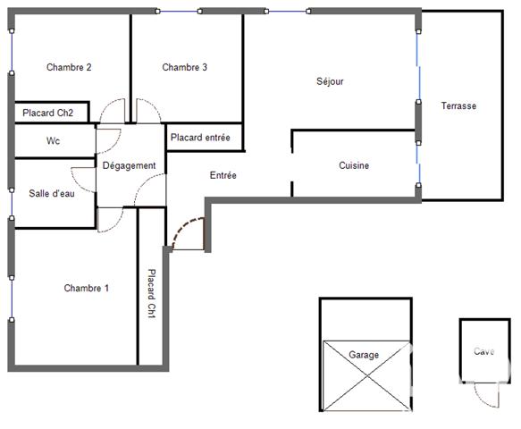Appartement à vendre 4 pièces 75,65 m² Antibes