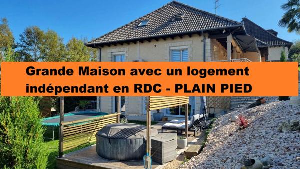 BRIVE - GRANDE MAISON COMPOSEE DE 2 LOGEMENTS
