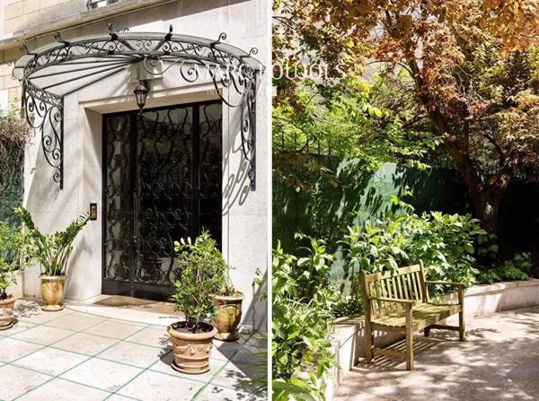 Appartement Paris 16ème, 6 pièces avec jardin. 238 m²