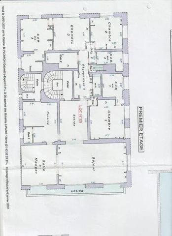 Appartement Paris 16ème, 6 pièces avec jardin. 238 m²