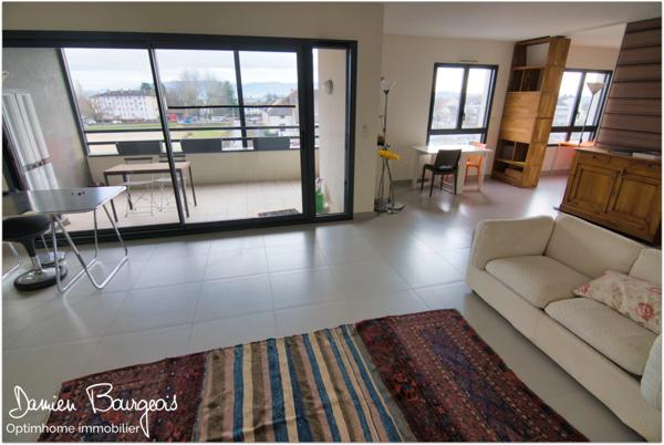 Appartement d’exception de 133 m² dans le Paquebot de Jean-Monnet au cœur de Saint-Genis-Pouilly