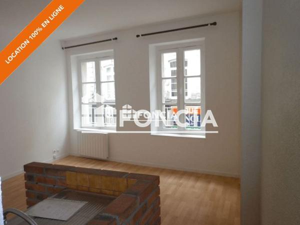 Location Studio 21.28 m² - 28/30 RUE ECUYERE Caen 14000