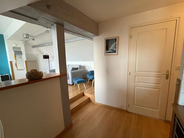 Bel appartement T2 cocooning au coeur de Laval avec vue Mayennn et place de parking