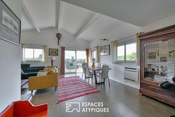 Villa avec olivette, vue panoramique et grand terrain