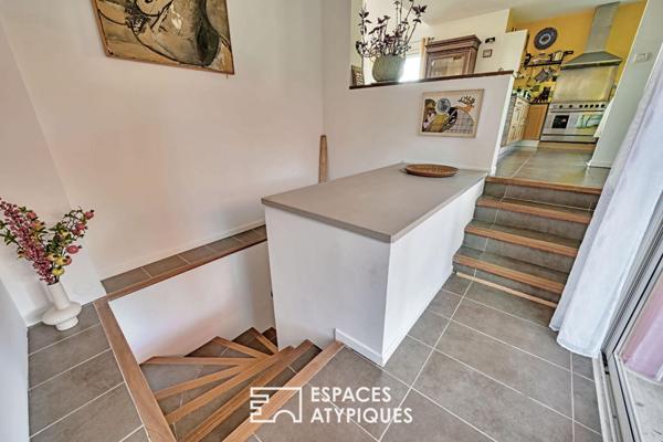 Villa avec olivette, vue panoramique et grand terrain