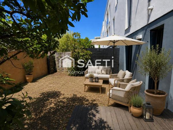Bordeaux Cauderan : T2 de 47 m² avec un grand jardin et un parking