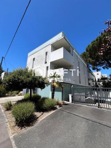 Bordeaux Cauderan : T2 de 47 m² avec un grand jardin et un parking