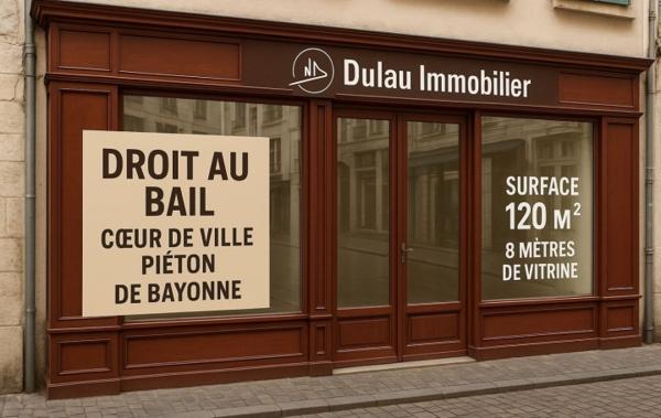Vente Activité commerciale DROIT AU BAIL BAYONNE CENTRE Bayonne   
