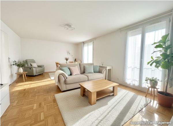 maison 5 pièces-4 chambres-garage-jardin avec cabanon