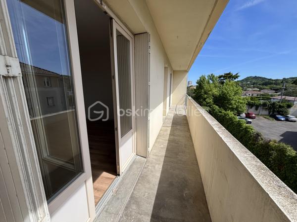NOUVELLE AQUITAINE - AGEN EST 5 mns du centre ville Agen - Appartement de 4 pièces  (86 m²) - 3 chambres - Balcon 11 m² - Cave - Garage - Parking
Petite charge de copropriété mensuelle.
Situé au 2 eme étage (sans ascenseur) , belle superficie , très bon état général et distribution fonctionnelle ; 
Entrée donnant sur cuisine aménagée  et fermée de 12 m² avec placard de rangement. 
Pièce lumineuse donnant sur balcon ,
Grande Salle de bain , baignoire et lavabo 
3 chambres
Atout majeur garage, parking et grande cave 30 m² . Nombreux placards de rangement dans cet appartement
Quartier calme toutes commodité proche , écoles, parc, pharmacie , boulangerie....
Coté technique : chaudière gaz entretenue, interphone, électricité refaite, détecteur fumée