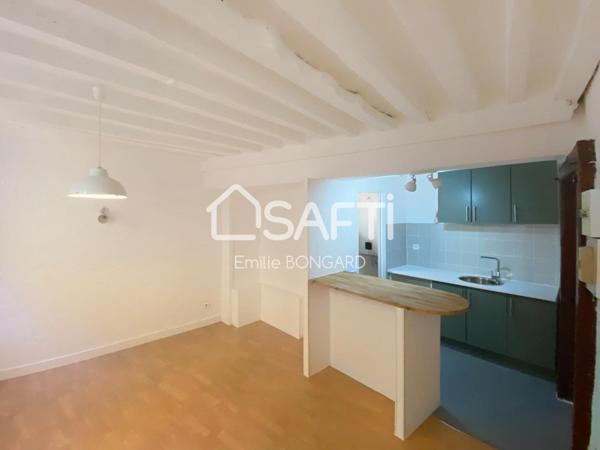 Studio de 21m² centre ville de Meulan en Yvelines