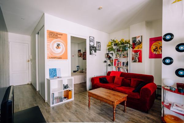 Appartement T2 lumineux de 48,95 m² dans un bel immeuble en pierre