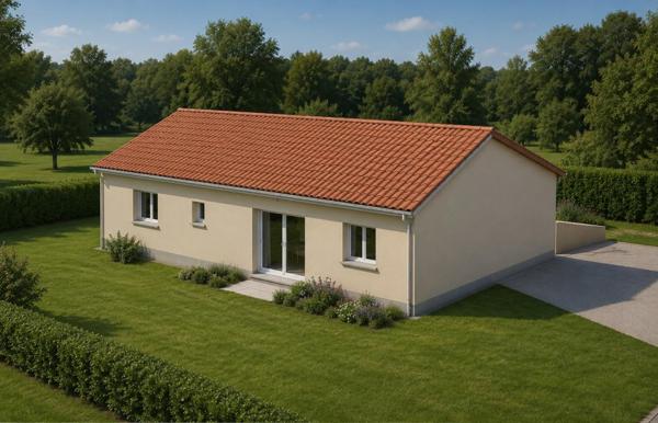 Terrain 1000m² Puycasquier (32120) parcelles