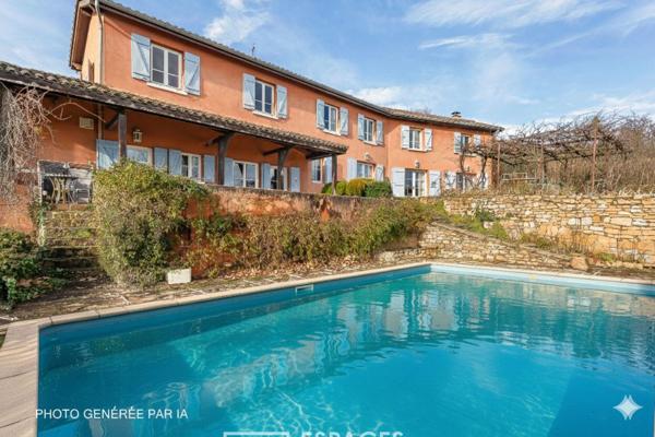 Ancienne maison de vigneron avec vue d’exception