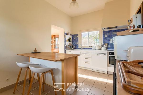 Ancienne maison de vigneron avec vue d’exception