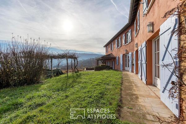 Ancienne maison de vigneron avec vue d’exception