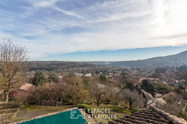 Ancienne maison de vigneron avec vue d’exception
