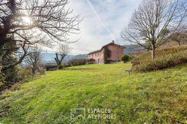 Ancienne maison de vigneron avec vue d’exception