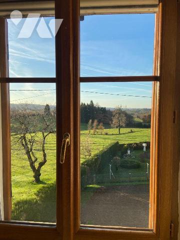 SANSAC-VEINAZES, sur 1524 m² de terrain clôt et arboré, maison auvergnate rénovée comprenant au...