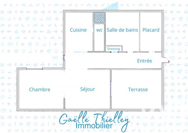 Appartement à vendre 1 pièce 42 m² Besançon