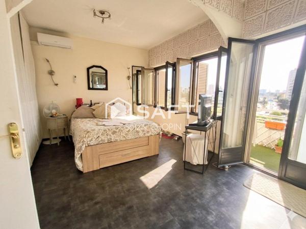 Bel appartement T5 vue sur la rade de Toulon