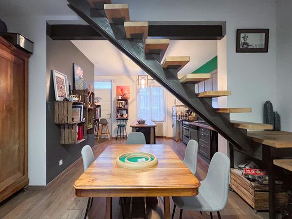 A VENDRE - QUARTIER LUTIN /VICTOR HUGO - MAISON 2 CHAMBRES ET EXTERIEUR