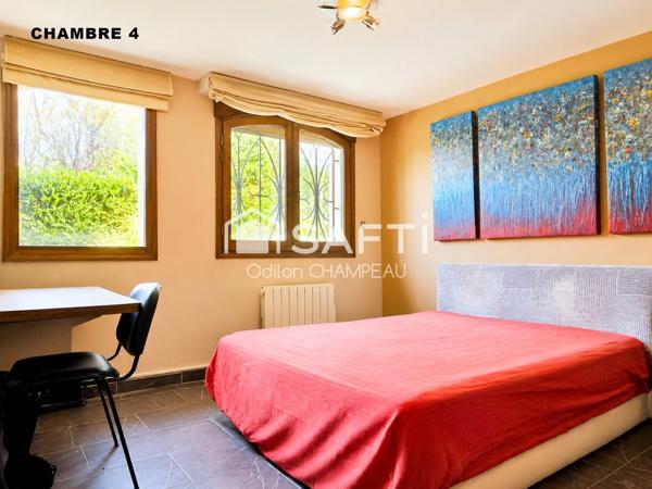 Maison T5 de standing de 138m2 + sous-sol aménagé avec piscine
